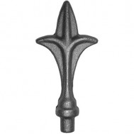 40.041 Decorative Wrought Iron Spear Top Head Railhead Spear Point