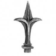 40.042 Decorative Wrought Iron Spear Top Head Railhead Spear Point