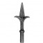 40.045 Decorative Wrought Iron Spear Top Head Railhead Spear Point