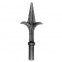 40.046 Decorative Wrought Iron Spear Top Head Railhead Spear Point