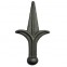 40.047.01 Decorative Wrought Iron Spear Top Head Railhead Spear Point