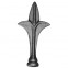 40.048Decorative Wrought Iron Spear Top Head Railhead Spear Point