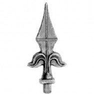 40.052.01Decorative Wrought Iron Spear Top Head Railhead Spear Point
