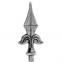 40.052.01Decorative Wrought Iron Spear Top Head Railhead Spear Point