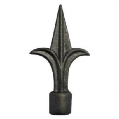 40.505 Decorative Cast Iron / Steel Spear Points Railheads