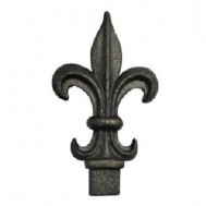 40.508 Decorative Cast Iron / Steel Spear Points Railheads
