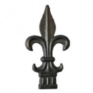 40.509.01 Decorative Cast Iron / Steel Spear Points Railheads