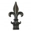 40.509.01 Decorative Cast Iron / Steel Spear Points Railheads