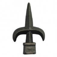 40.510 Decorative Cast Iron / Steel Spear Points Railheads