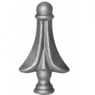 40.056 Decorative Wrought Iron Spear Top Head Railhead Spear Point