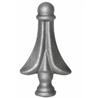 40.057 Decorative Wrought Iron Spear Top Head Railhead Spear Point