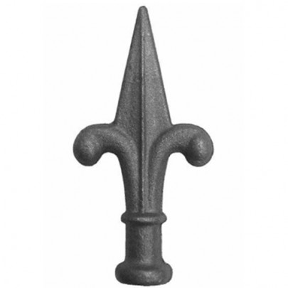 40.058 Decorative Wrought Iron Spear Top Head Railhead Spear Point