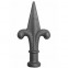 40.058 Decorative Wrought Iron Spear Top Head Railhead Spear Point