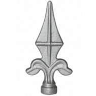 40.060 Decorative Wrought Iron Spear Top Head Railhead Spear Point