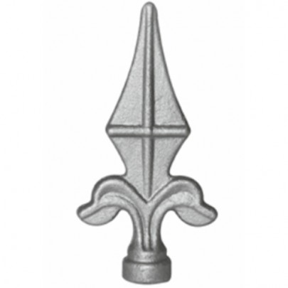 40.060 Decorative Wrought Iron Spear Top Head Railhead Spear Point