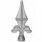 40.060 Decorative Wrought Iron Spear Top Head Railhead Spear Point