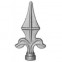 40.060.04 Decorative Wrought Iron Spear Top Head Railhead Spear Point