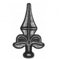 40.060.05 Decorative Wrought Iron Spear Top Head Railhead Spear Point