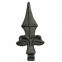 40.060.07 Decorative Wrought Iron Spear Top Head Railhead Spear Point