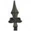 40.060.08 Decorative Wrought Iron Spear Top Head Railhead Spear Point