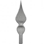 40.068 Decorative Wrought Iron Spear Top Head Railhead Spear Point