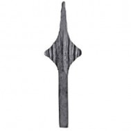 40.069 Decorative Wrought Iron Spear Top Head Railhead Spear Point