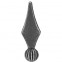 40.071.01 Decorative Wrought Iron Spear Top Head Railhead Spear Point