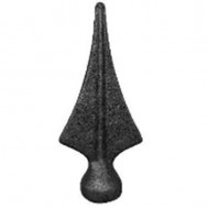 40.077.01 Decorative Wrought Iron Spear Top Head Railhead Spear Point