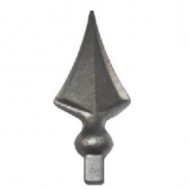 40.078.01 Decorative Wrought Iron Spear Top Head Railhead Spear Point