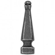 40.088.01 Decorative Wrought Iron Spear Top Head Railhead Spear Point