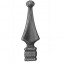 40.092 Decorative Wrought Iron Spear Top Head Railhead Spear Point