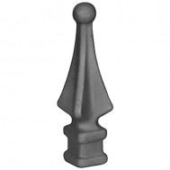 40.094 Decorative Wrought Iron Spear Top Head Railhead Spear Point