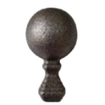 40.096.01 Decorative Wrought Iron Spear Top Head Railhead Spear Point