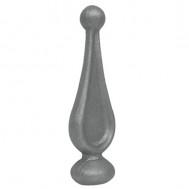 40.098.02 Decorative Wrought Iron Spear Top Head Railhead Spear Point