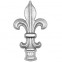 40.099.02 Decorative Wrought Iron Spear Top Head Railhead Spear Point