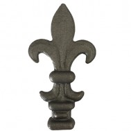 40.099.04 Decorative Wrought Iron Spear Top Head Railhead Spear Point