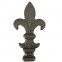 40.099.04 Decorative Wrought Iron Spear Top Head Railhead Spear Point