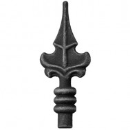 40.102 Decorative Wrought Iron Spear Top Head Railhead Spear Point
