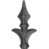 40.105 Decorative Wrought Iron Spear Top Head Railhead Spear Point