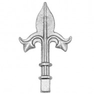 40.107 Decorative Wrought Iron Spear Top Head Railhead Spear Point