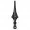 40.111 Decorative Wrought Iron Spear Top Head Railhead Spear Point