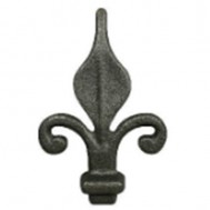 40.125 Decorative Wrought Iron Spear Top Head Railhead Spear Point