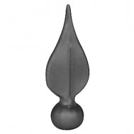 40.126 Decorative Wrought Iron Spear Top Head Railhead Spear Point