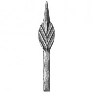 40.133 Decorative Wrought Iron Spear Top Head Railhead Spear Point