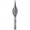 40.133 Decorative Wrought Iron Spear Top Head Railhead Spear Point