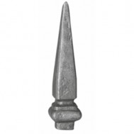 40.153 Decorative Wrought Iron Spear Top Head Railhead Spear Point