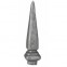 40.153 Decorative Wrought Iron Spear Top Head Railhead Spear Point
