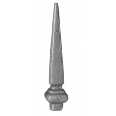 40.154 Decorative Wrought Iron Spear Top Head Railhead Spear Point