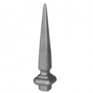 40.155 Decorative Wrought Iron Spear Top Head Railhead Spear Point