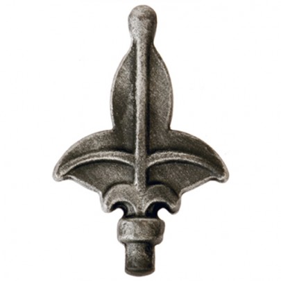 40.156 Decorative Wrought Iron Spear Top Head Railhead Spear Point